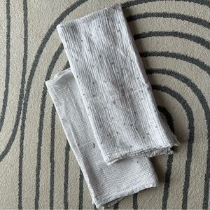 Pehr Swaddles Blue Polka Dot